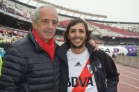 Santiago López Menéndez fue recibido por el Presidente del Club. 