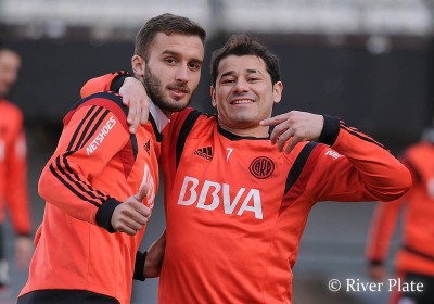 Entrenamiento en el Monumental. (Foto: Prensa River)
