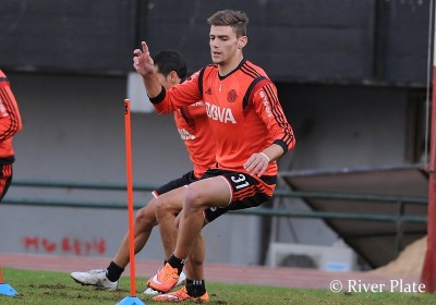 Entrenamiento en el Monumental. (Foto: Prensa River)