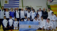 La delegación completa de Argentina.