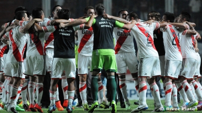 Recopa Sudamericana 2015, en cancha de San Lorenzo.  (Foto: Prensa River)