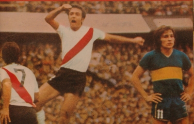 1976 - Gol de Perfumo  (Foto: Prensa River)