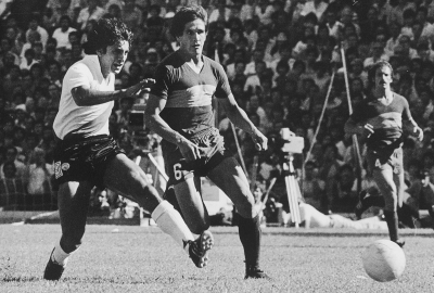 1980 - Gol de Ramn Daz  (Foto: Prensa River)