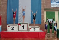 Manuela Sierra, subcampeona en B1 Infantil.