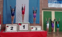 Luana Dubilet, otra de las campeonas de River en San Jorge. 