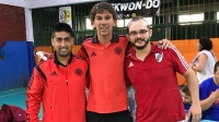 Franco Lastra, Diego Rodríguez y Guido González Calderón. 