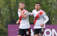 Lucas Beltrán y Enzo Fernández