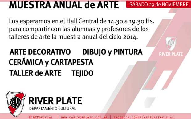 Muestra anual de arte