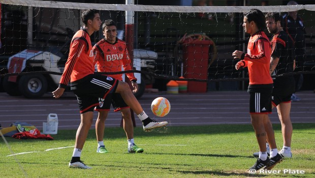 River continu con la rutina en casa