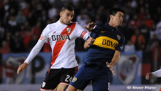 Hermoso jugar un Superclsico en el Monumental