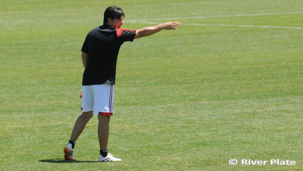 River comenz la semana en Ezeiza