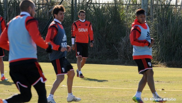 River trabaj con pelota en Cardales