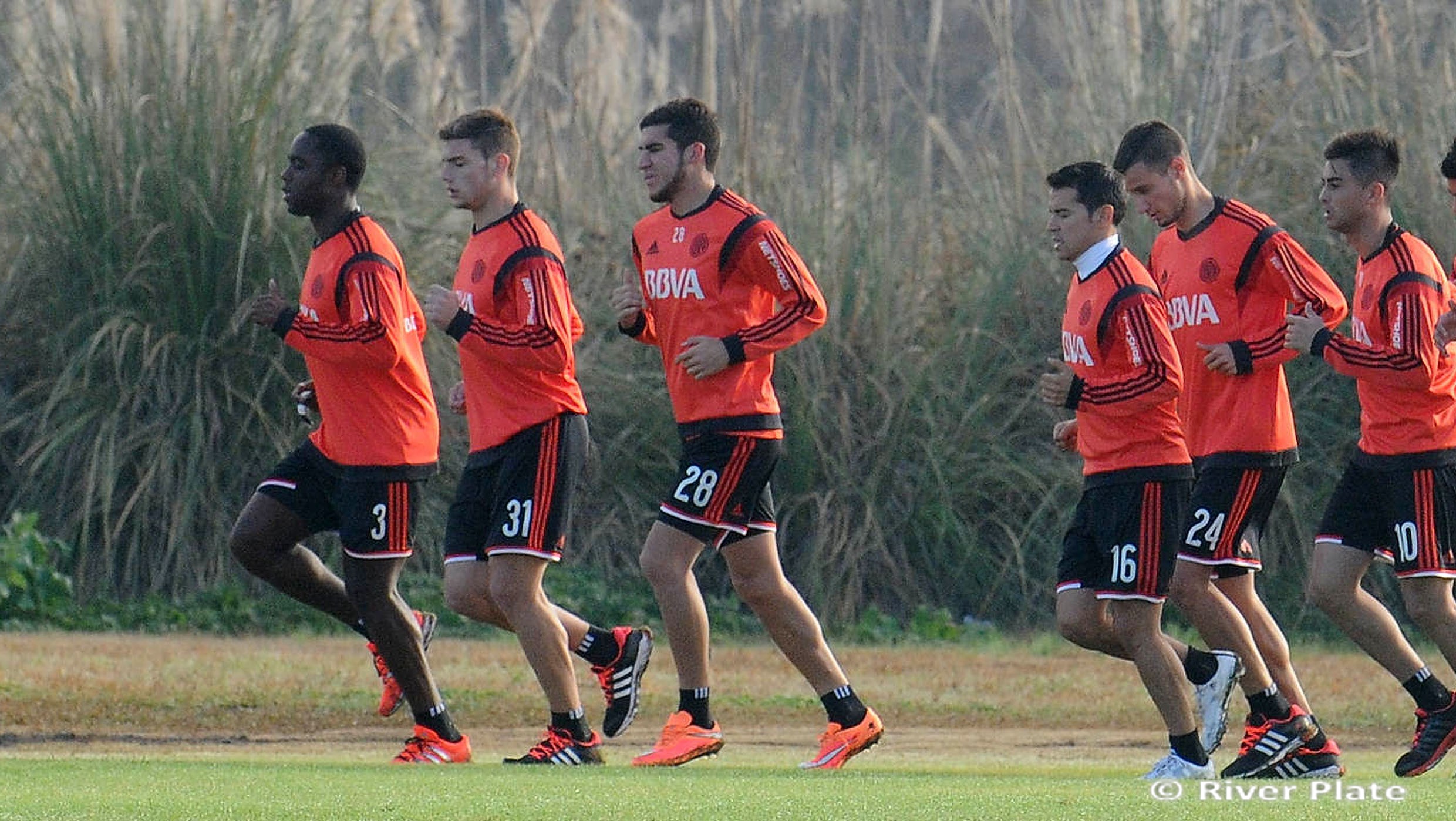 Pretemporada: entrenamiento 1/7 en Cardales 