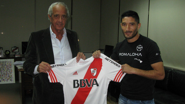 Casco firm su contrato con River Plate