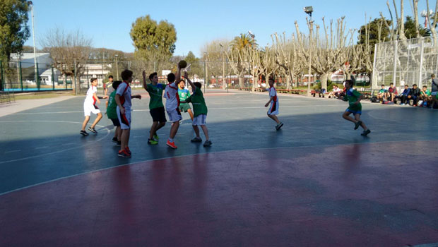 Encuentro de handball