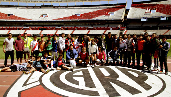 Fundacin River, con los ganadores del Torneo Padre Mugica