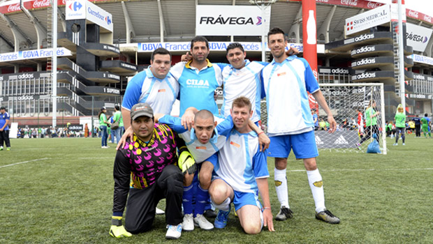 Finales de ftbol inclusivo en River