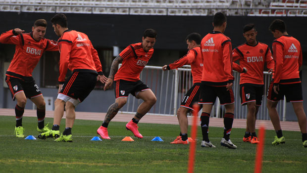 River volvi al trabajo en el Estadio Monumental