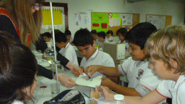 Separando mezclas en el laboratorio