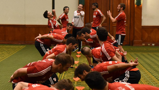 Copa Libertadores: activacin en el hotel de Quito