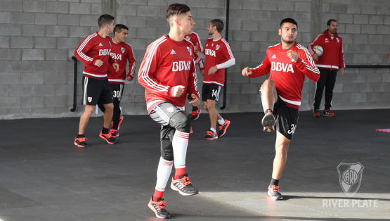 Entrenamiento del 15-8 en Ezeiza 