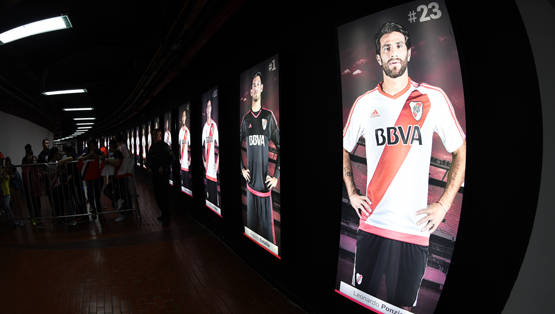 Cartelera nueva en el Monumental 