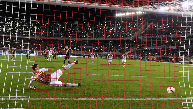 Los goles ante Vlez en el Monumental