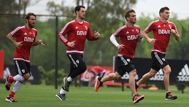 El plantel retom los entrenamientos en el River Camp 