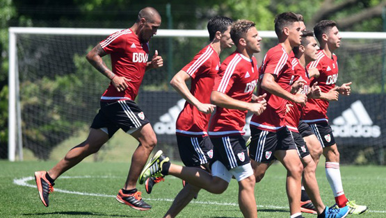 Entrenamiento del 15/11 en River Camp