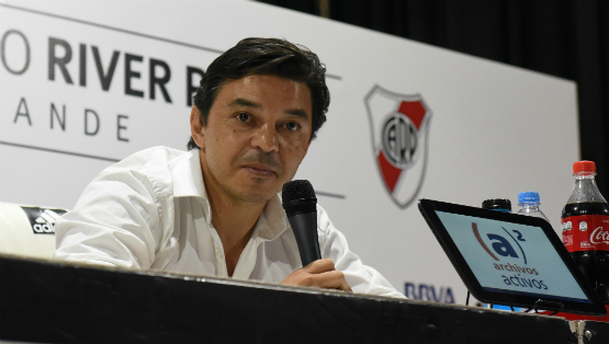 Conferencia de prensa de Marcelo Gallardo