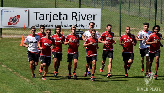 Regreso a los entrenamientos en River Camp