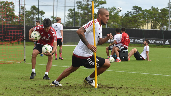 Entrenamiento del 13/1 en Estados Unidos