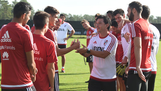 Entrenamiento del 18 de enero en Estados Unidos