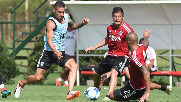 Trabajos fsicos y tcticos en River Camp