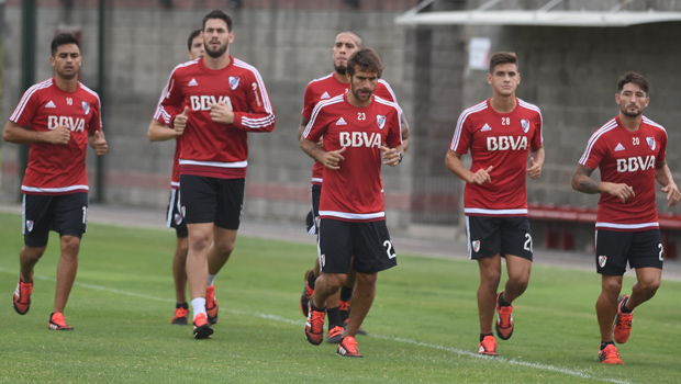 Luego de la victoria, River retom las prcticas