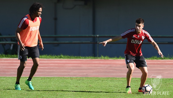 Entrenamiento del 23/5 en el Monumental