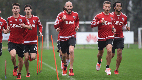 Entrenamiento del 27 de junio (River Camp)