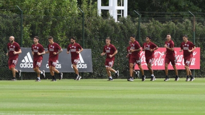 Entrenamiento del 9/3 en River Camp