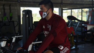 Entrenamiento del 24/8 en River Camp