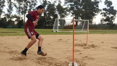 Entrenamiento del 26/8 en River Camp