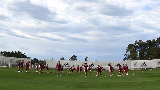 Entrenamiento del 28/10 en River Camp