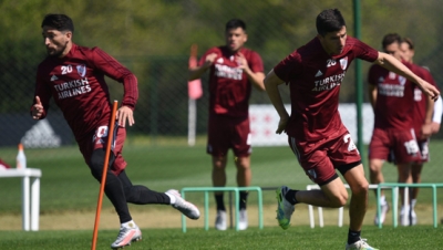 Entrenamiento del 7/10 en River Camp
