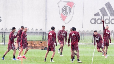 Entrenamiento del 19/10 en River Camp