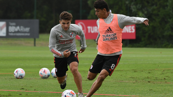 Entrenamiento del 1/2/2021 en River Camp