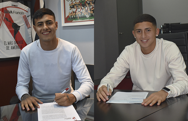 Contrato profesional para Kevin Colli y Lautaro Godoy