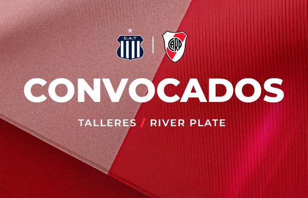 Copa LPF 2024  Convocados para visitar a Talleres