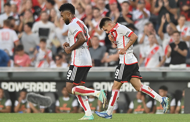 Los goles ante Gimnasia en el Ms Monumental