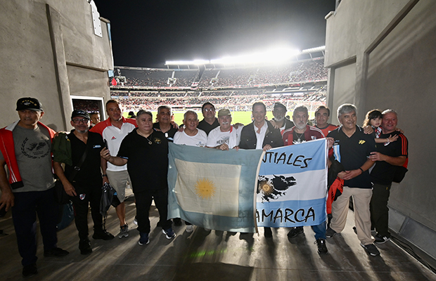 River reconoci a los excombatientes de Malvinas