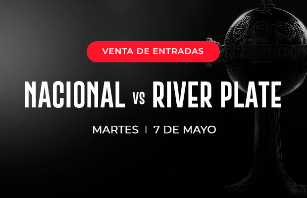 Nacional vs. River  Venta de entradas