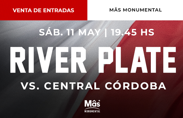 Venta de entradas - River vs. Central C�rdoba (LPF 2024)